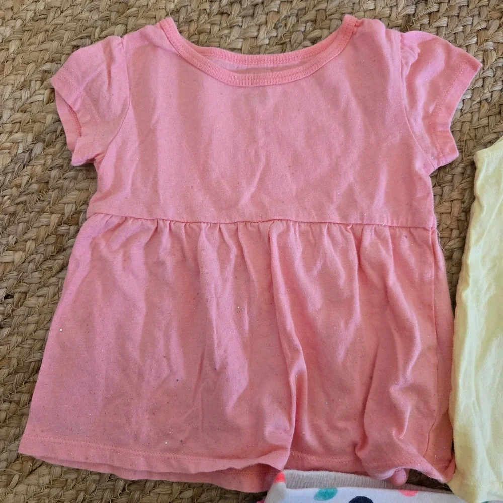Carters Oshkosh Colorful Toddler Outfit Set - Summer Tops‎ And Skirts 2T